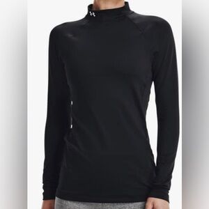 Under Armour Women's ColdGear Authentics Mock Neck